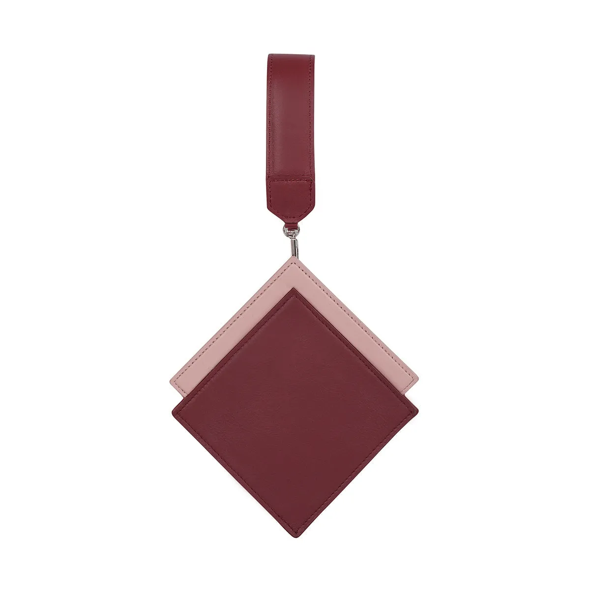 Adisee Cami Bag in Maroon and Blush