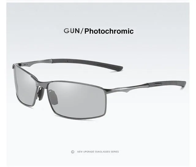 AORON Polarized Photochromic Sunglasses Mens Transition Lens Driving Glasses Male Driver Safty Goggles Oculos Gafas De Sol