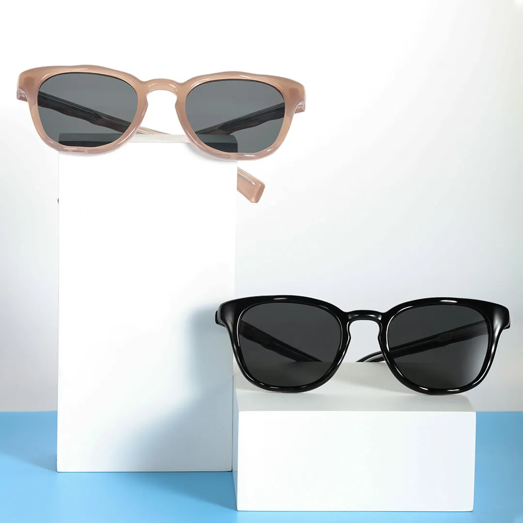 Avery | Square Round/Black/PC CP
