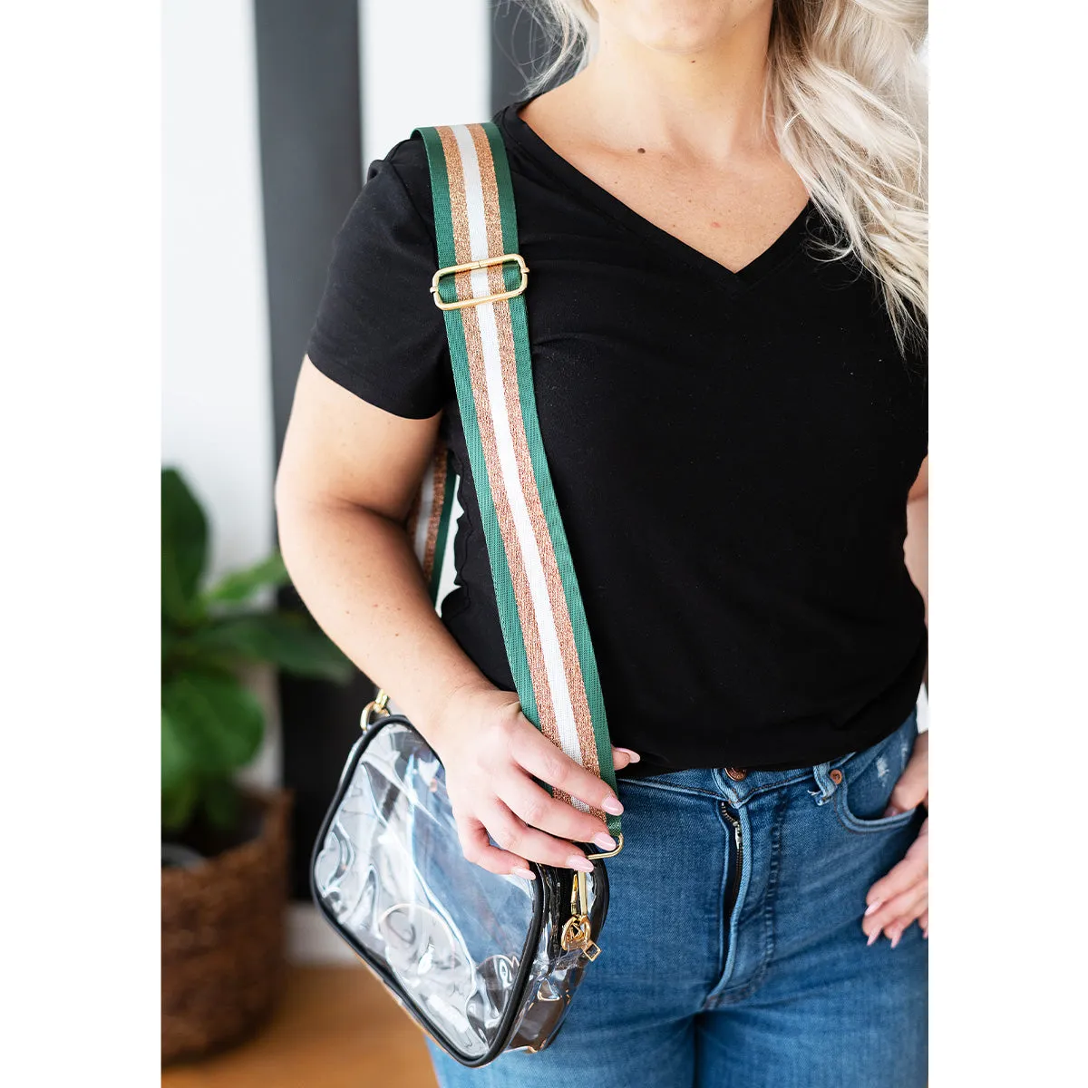 Black Clear Blair Purse