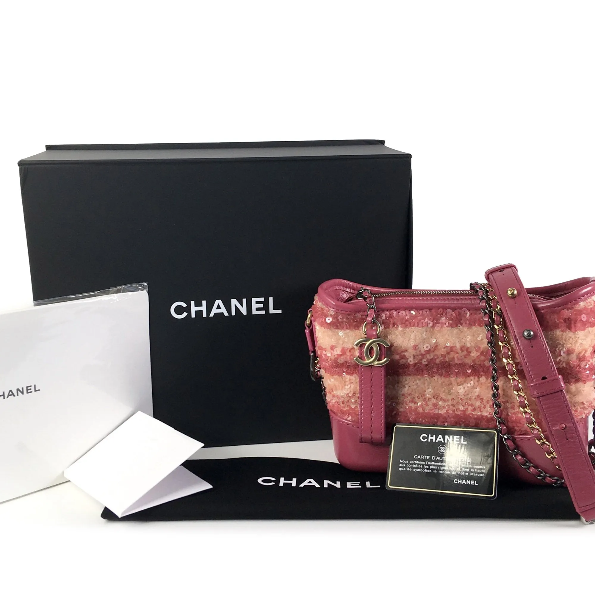 Chanel Small Sequin Gabrielle Crossbody Crossbody Bag