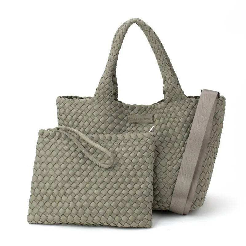 Classic Woven Tote Stone