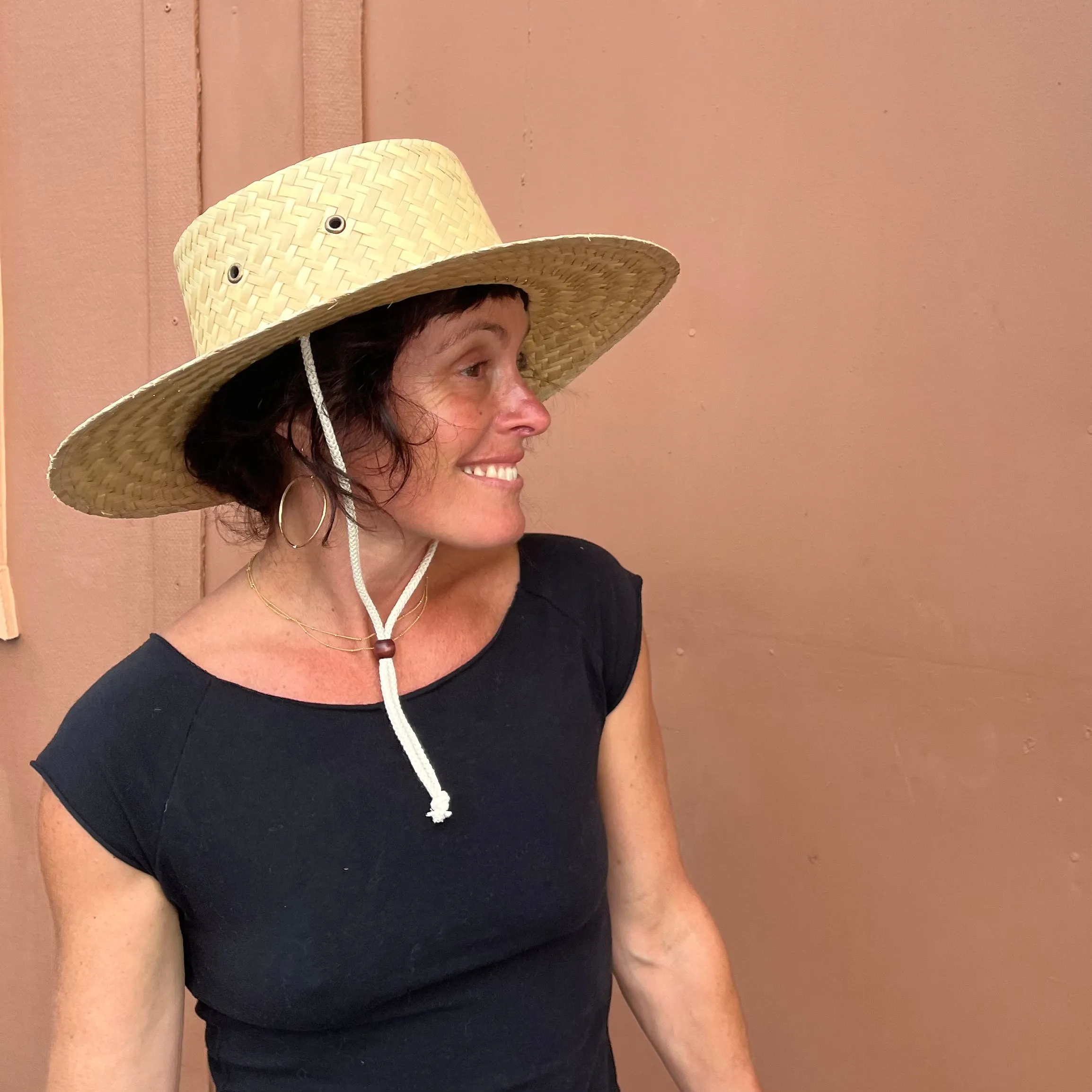 Cordoba Palm Straw Sun Hat – Sustainable Wide Brim, Handmade
