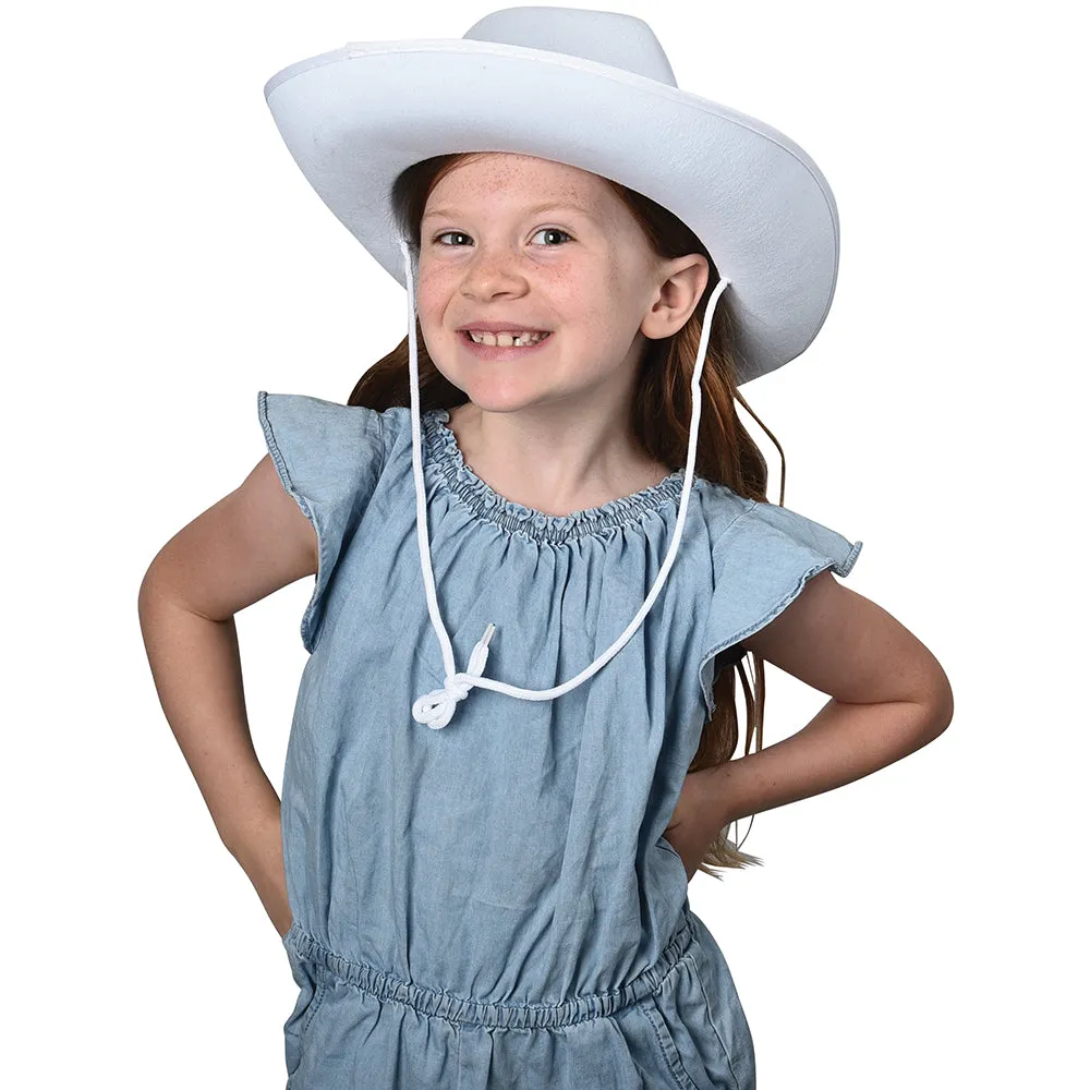 Costume Cowboy Hat - White