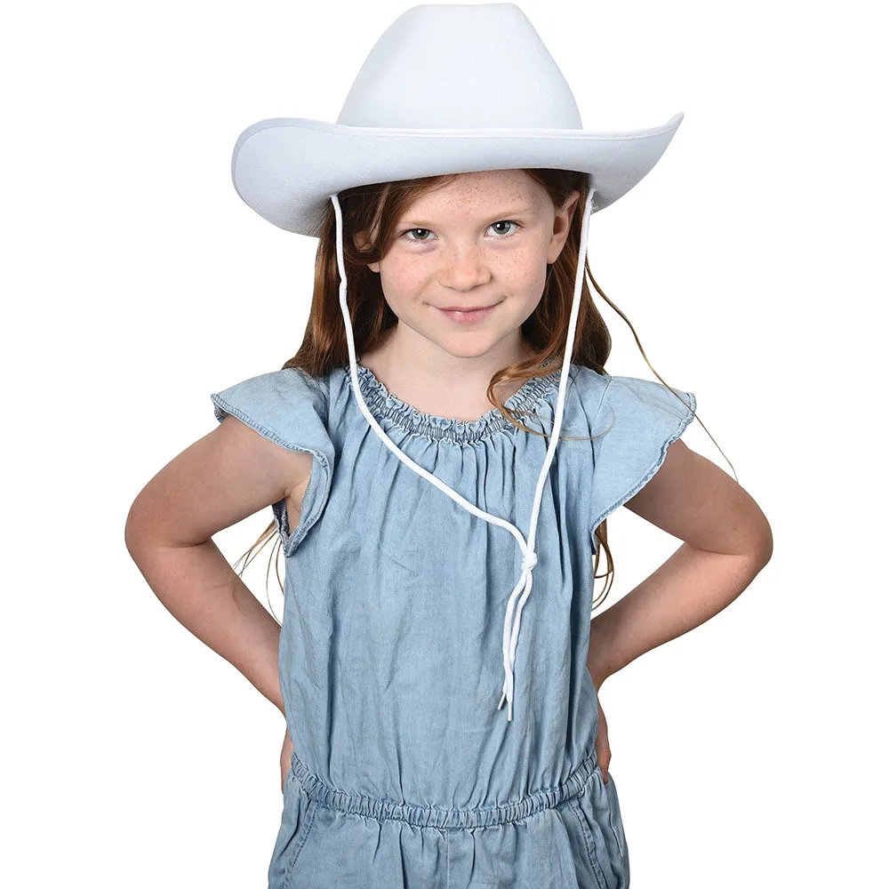 Costume Cowboy Hat - White