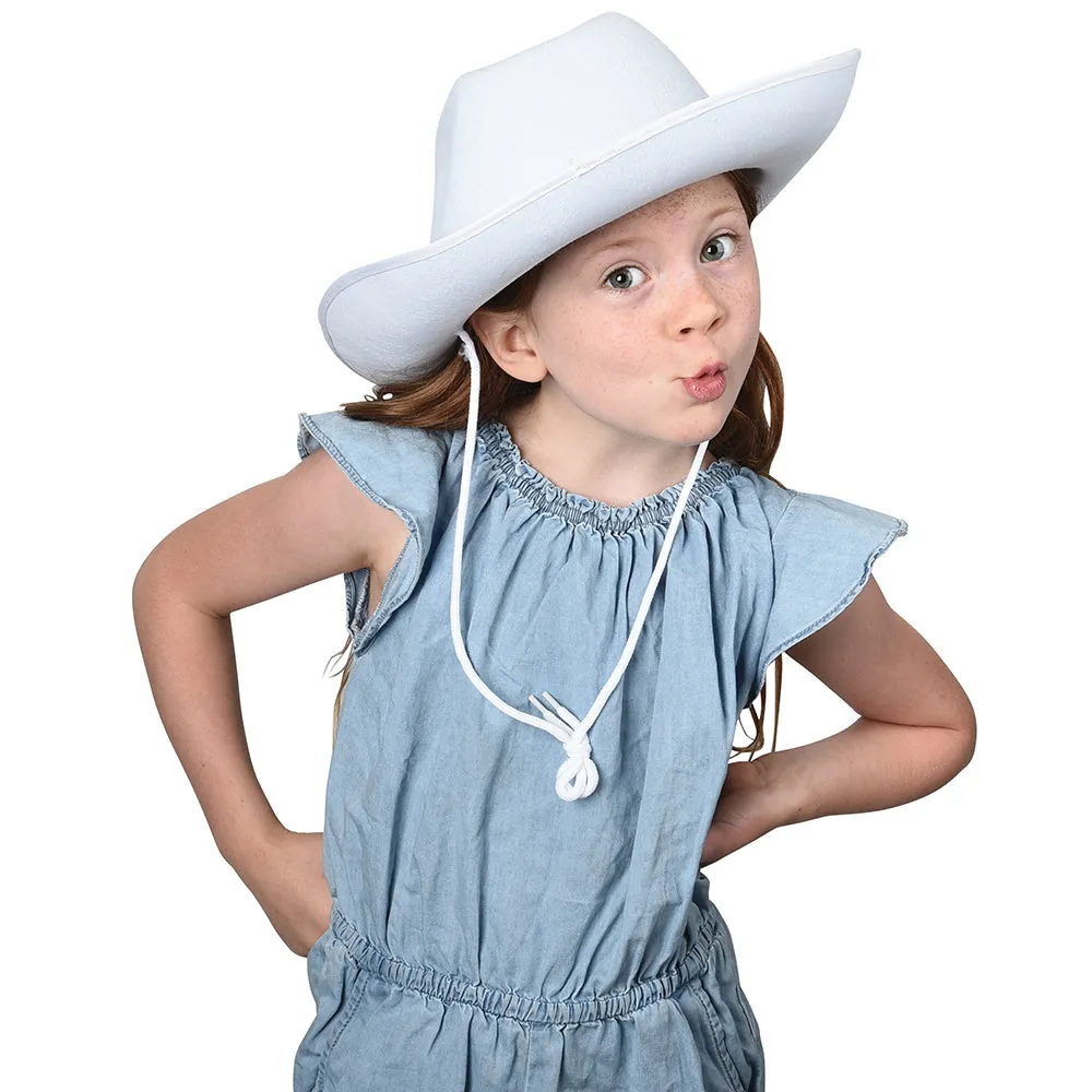 Costume Cowboy Hat - White