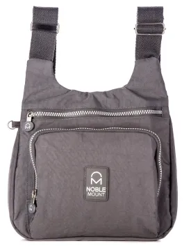 Crinkle Nylon Vagabond Crossbody Bag