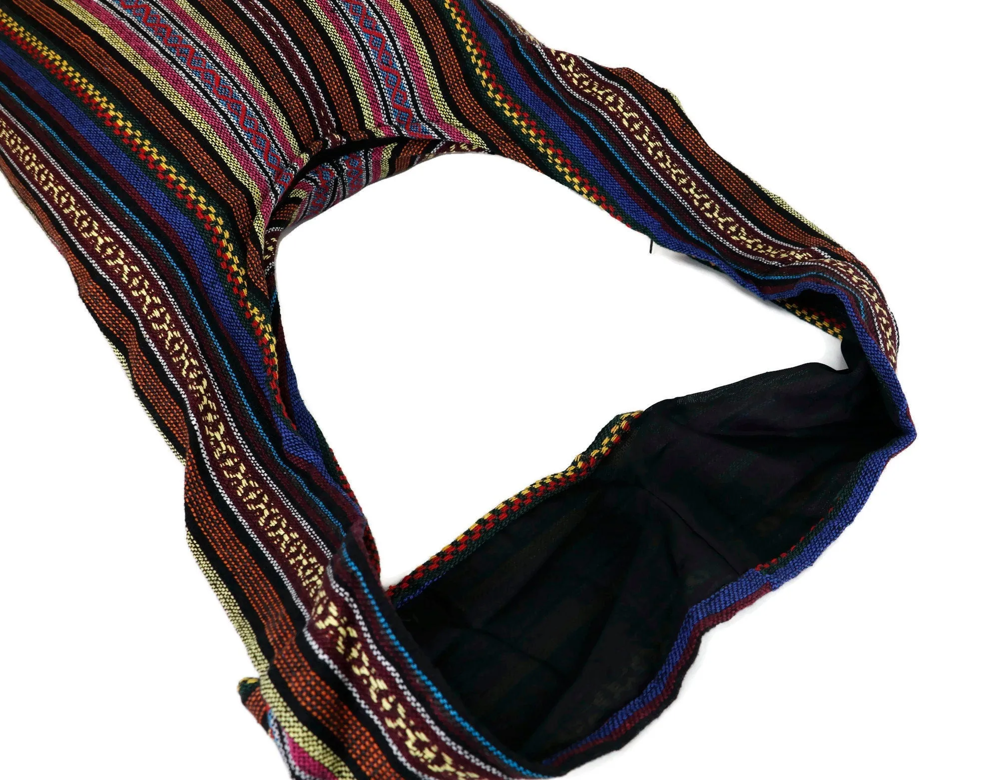 Cross body Bags Bohemian Hobo Bag Women Hippie Full Inner inside