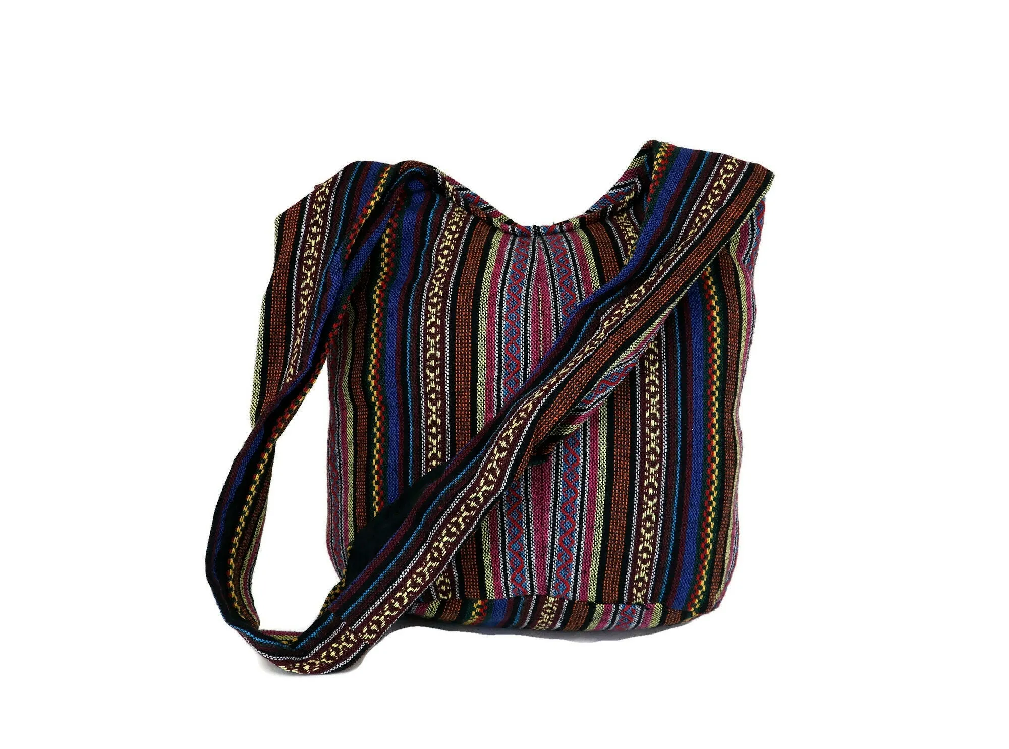 Cross body Bags Bohemian Hobo Bag Women Hippie Full Inner inside