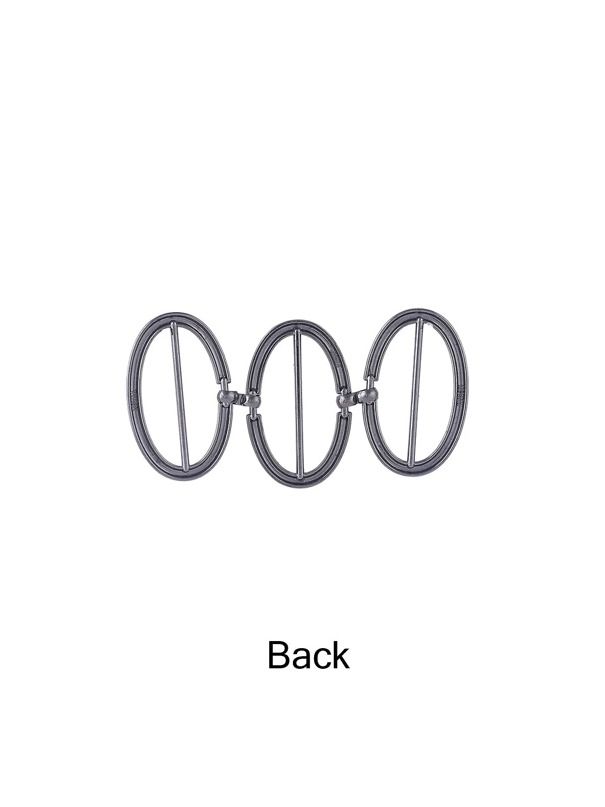 Designer Oval Shape Short Belt Buckle Accessory