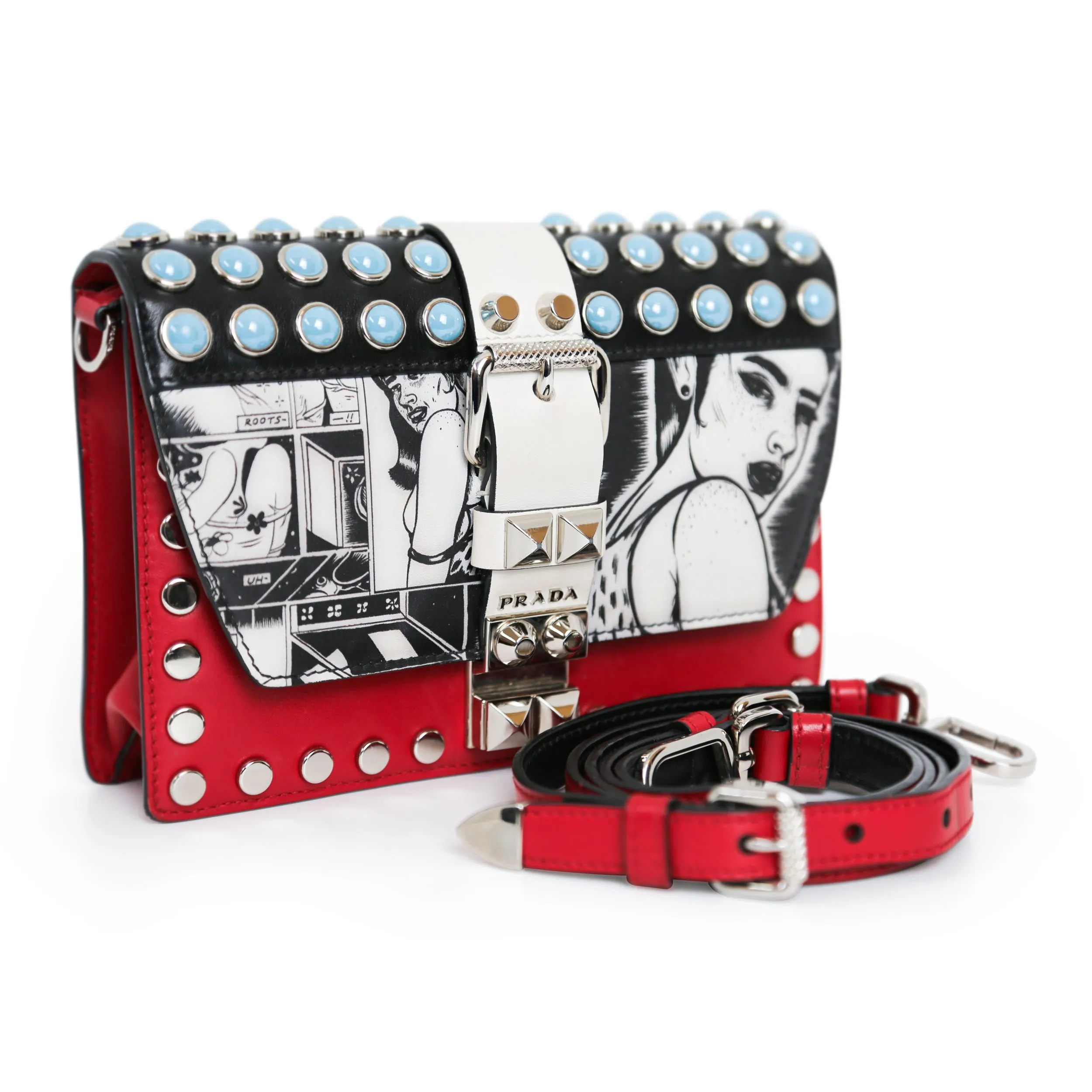 Elektra Comic Mini Crossbody Bag