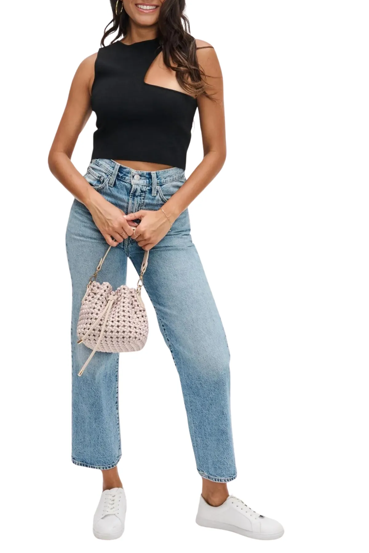 Essence Woven Knot Crossbody
