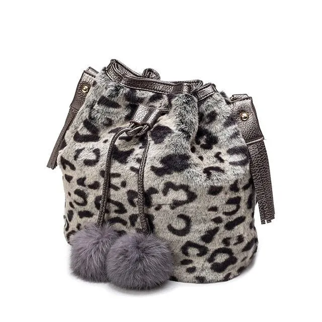 Fashionable Ladies' Plush Bags