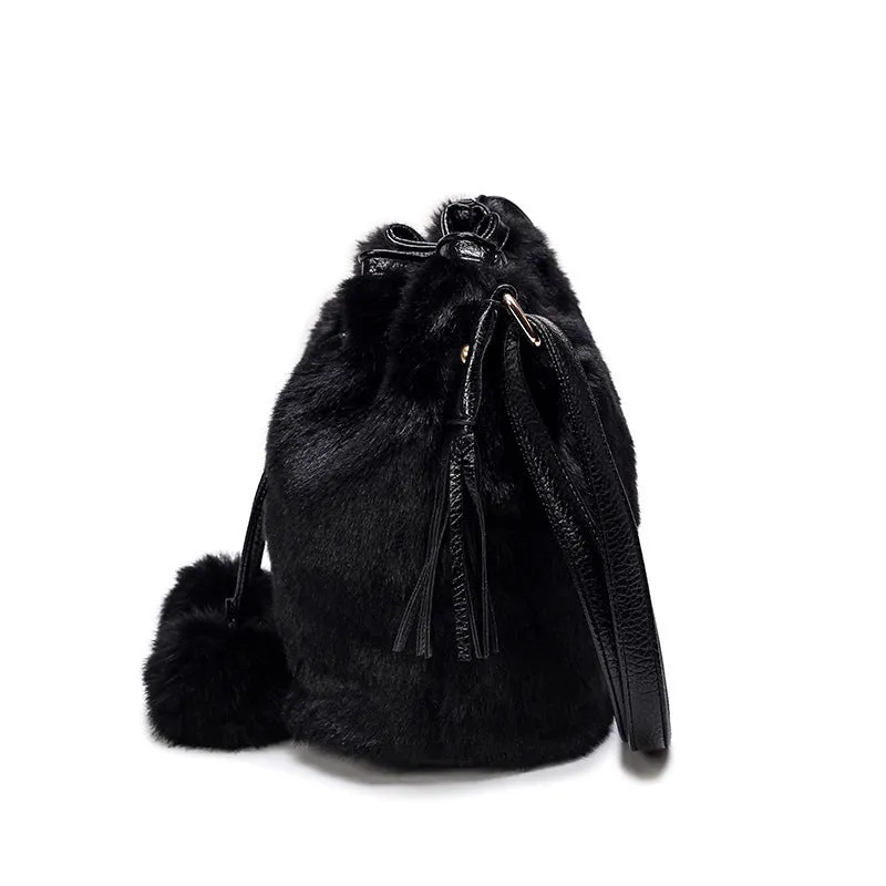 Fashionable Ladies' Plush Bags