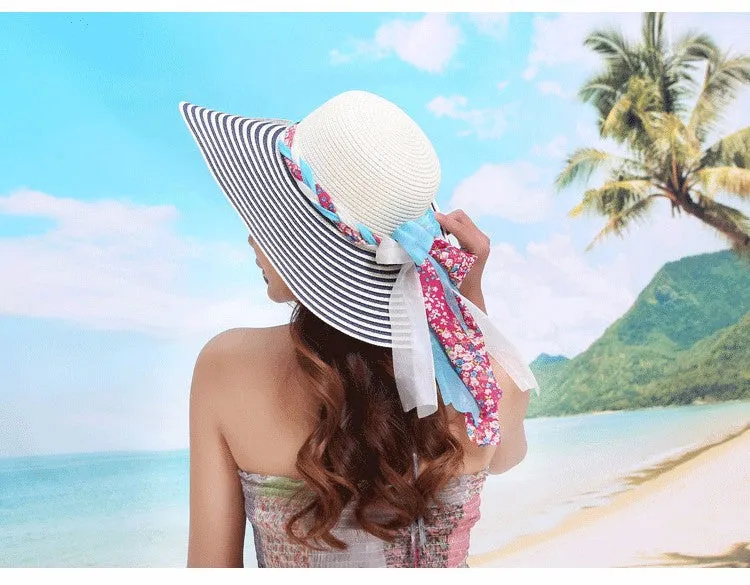 Female Summer Beach Straw Hat