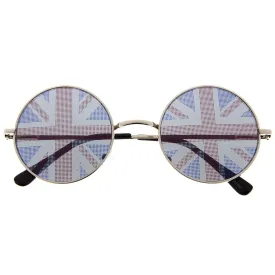 grinderPUNCH British England Flag In-pint John Lennon Perfect Circle Sunglasses