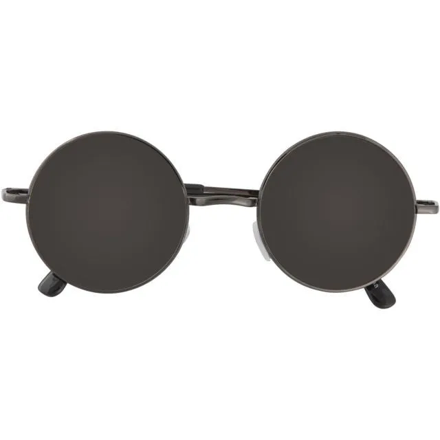 grinderPUNCH Round Circle Vintage Retro Metal Sunglasses Unisex Lennon