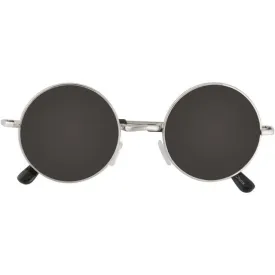 grinderPUNCH Round Circle Vintage Retro Metal Sunglasses Unisex Lennon