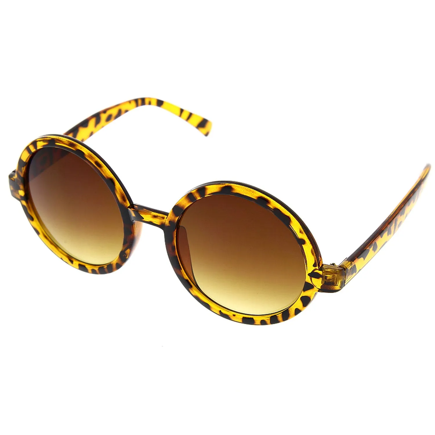 grinderPUNCH Vintage Retro Inspired Womens Round Circle Sunglasses