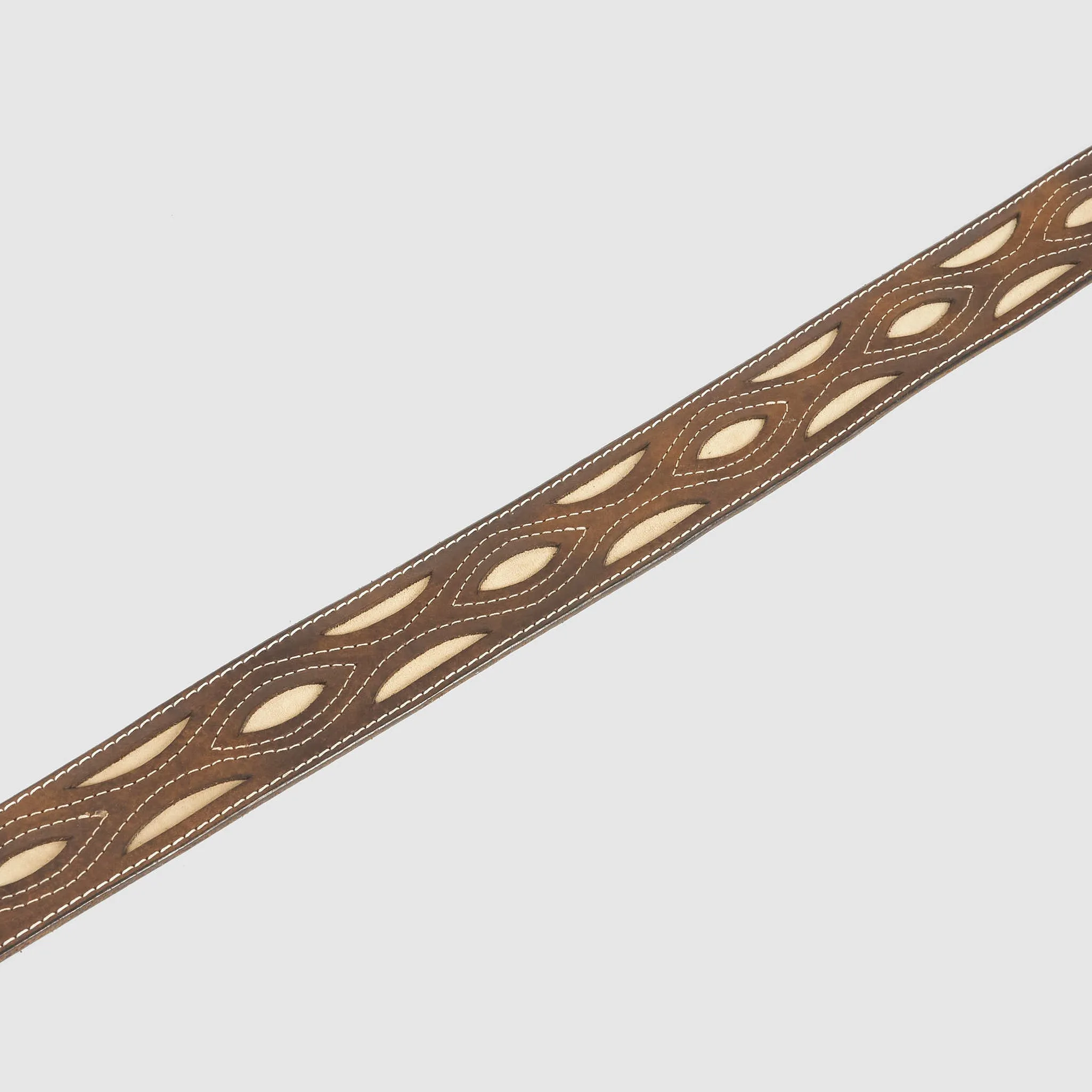 HTC Studded Western Belt Leather Inlay