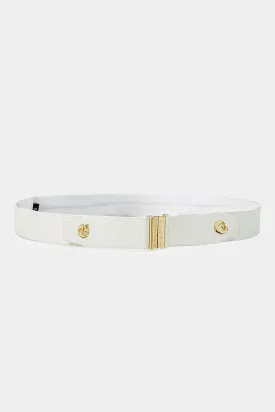 Ivory Iconopin Belt