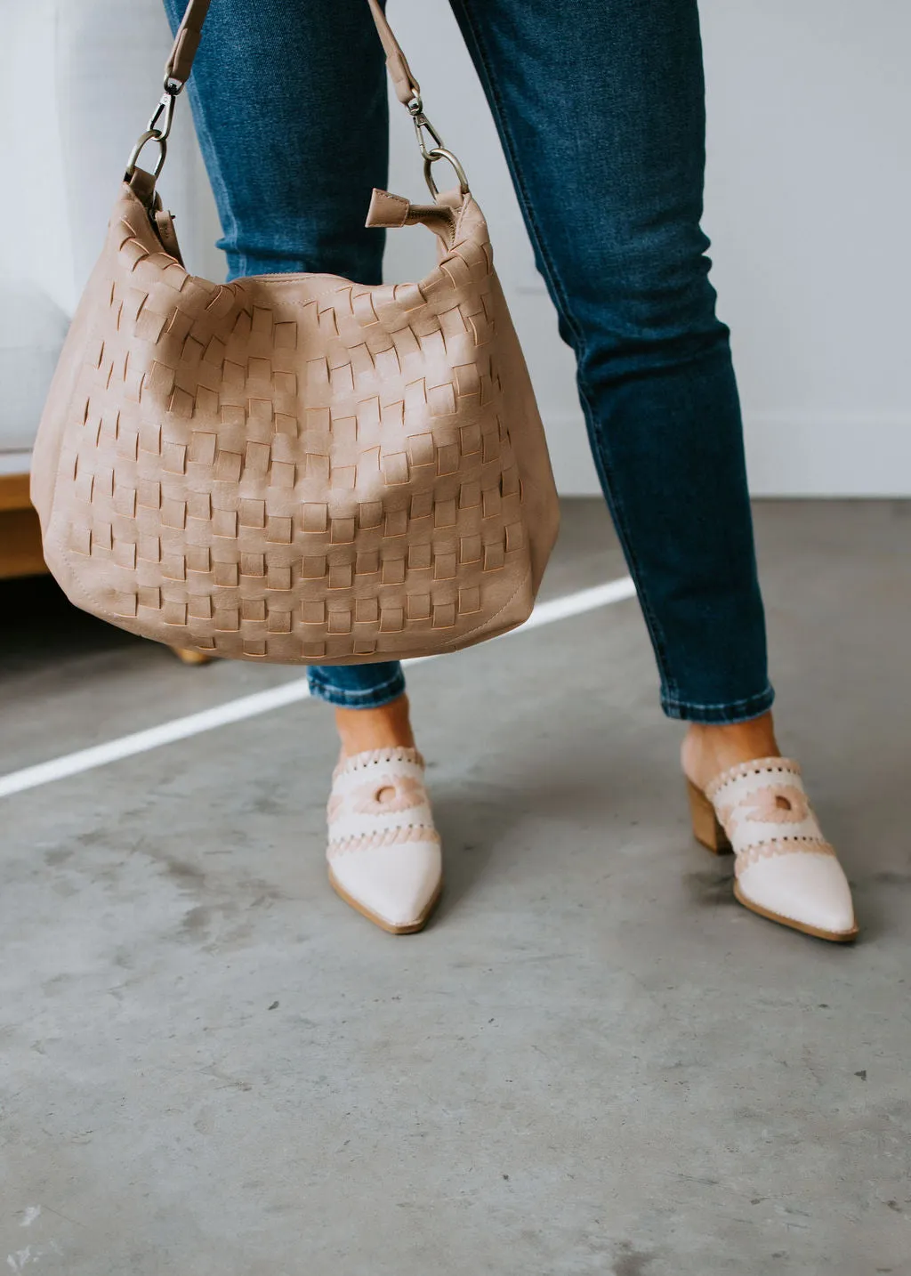 Kai Woven Slouchy Bag