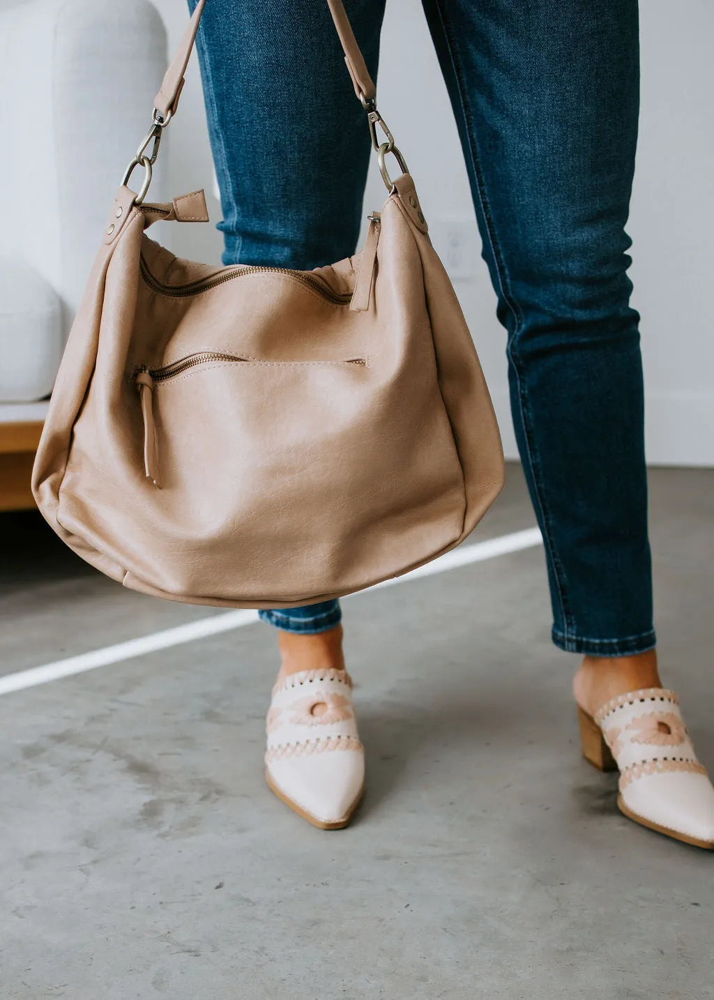 Kai Woven Slouchy Bag