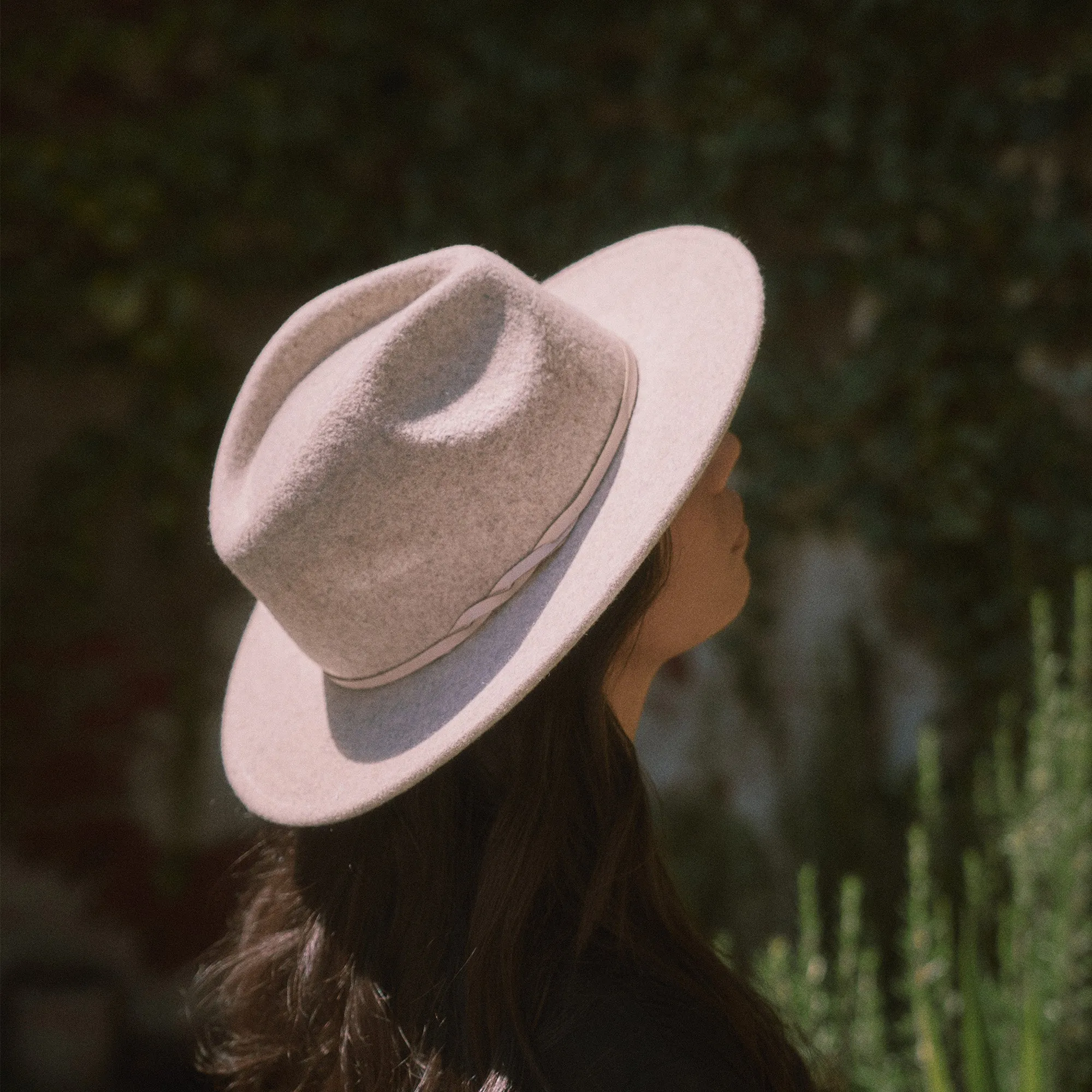 Kleio Wool Fedora in Pebble Grey