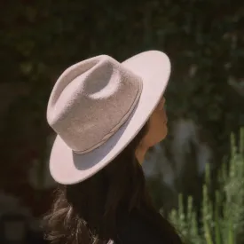 Kleio Wool Fedora in Pebble Grey