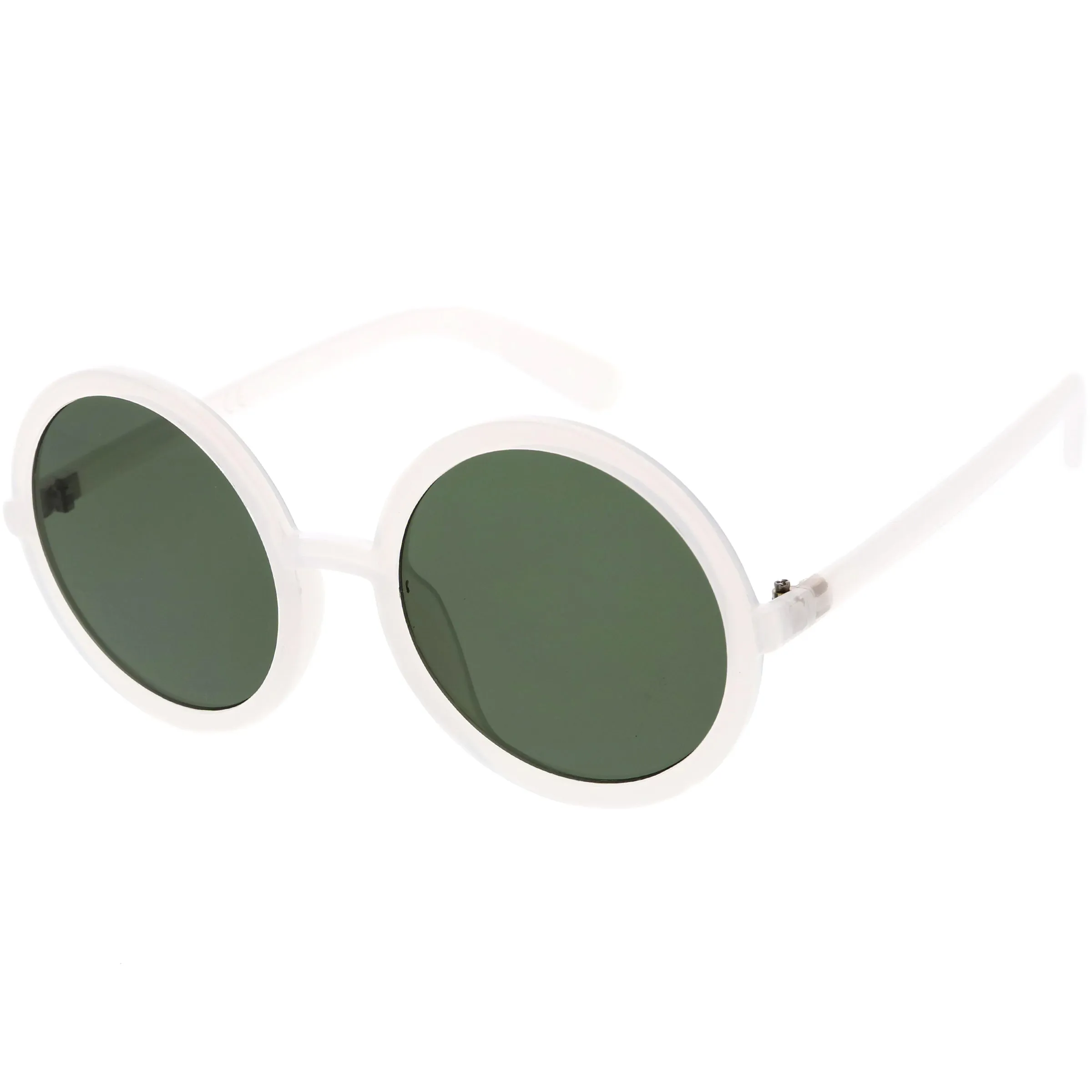 Large Retro Round Circle 1970's Fashion Sunglasses C855