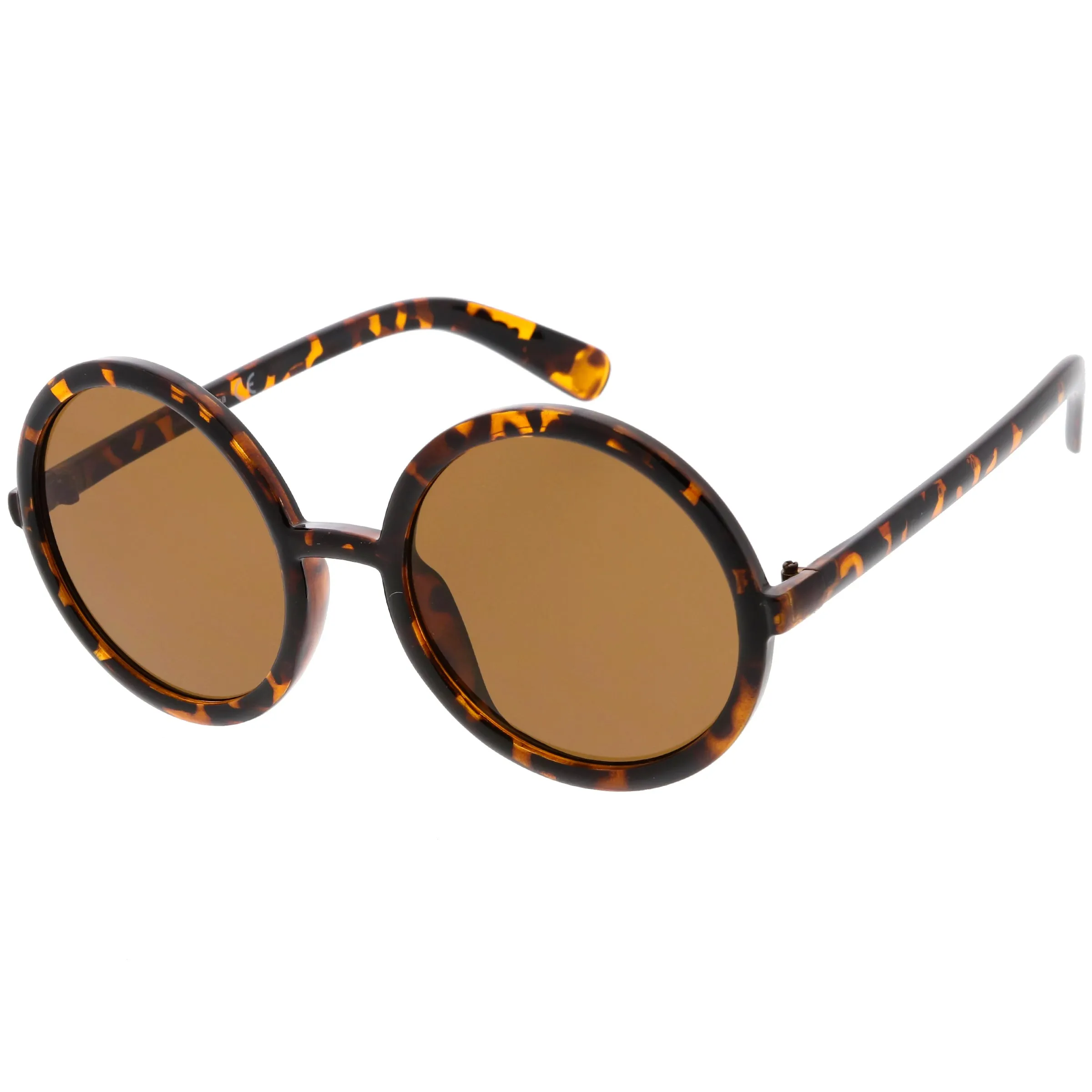 Large Retro Round Circle 1970's Fashion Sunglasses C855