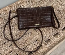 Maeve Bag - Brown Croc