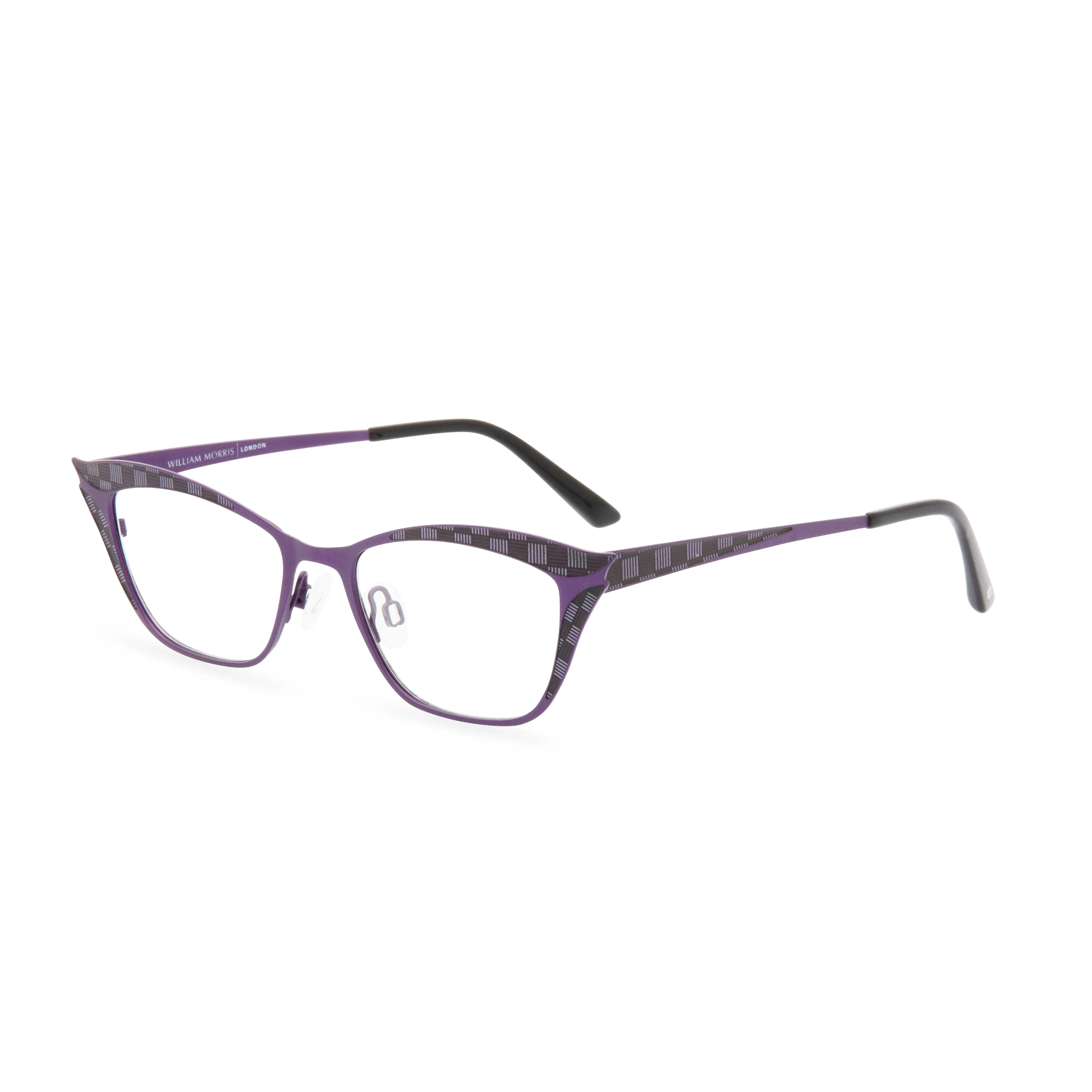 Nancy Cat Eye Glasses - Purple