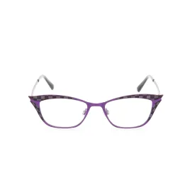 Nancy Cat Eye Glasses - Purple