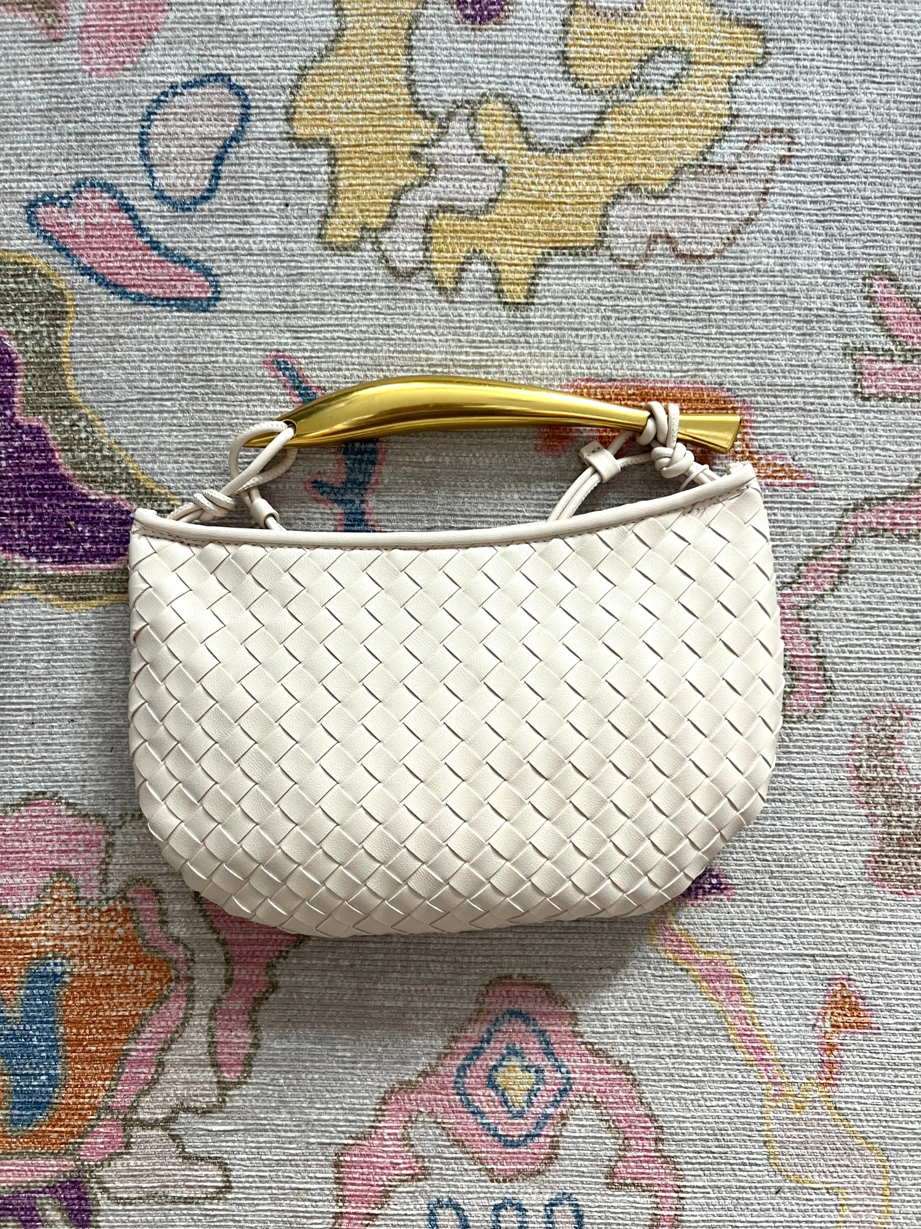 Nelly Clutch/Crossbody (Cream) Last one left!