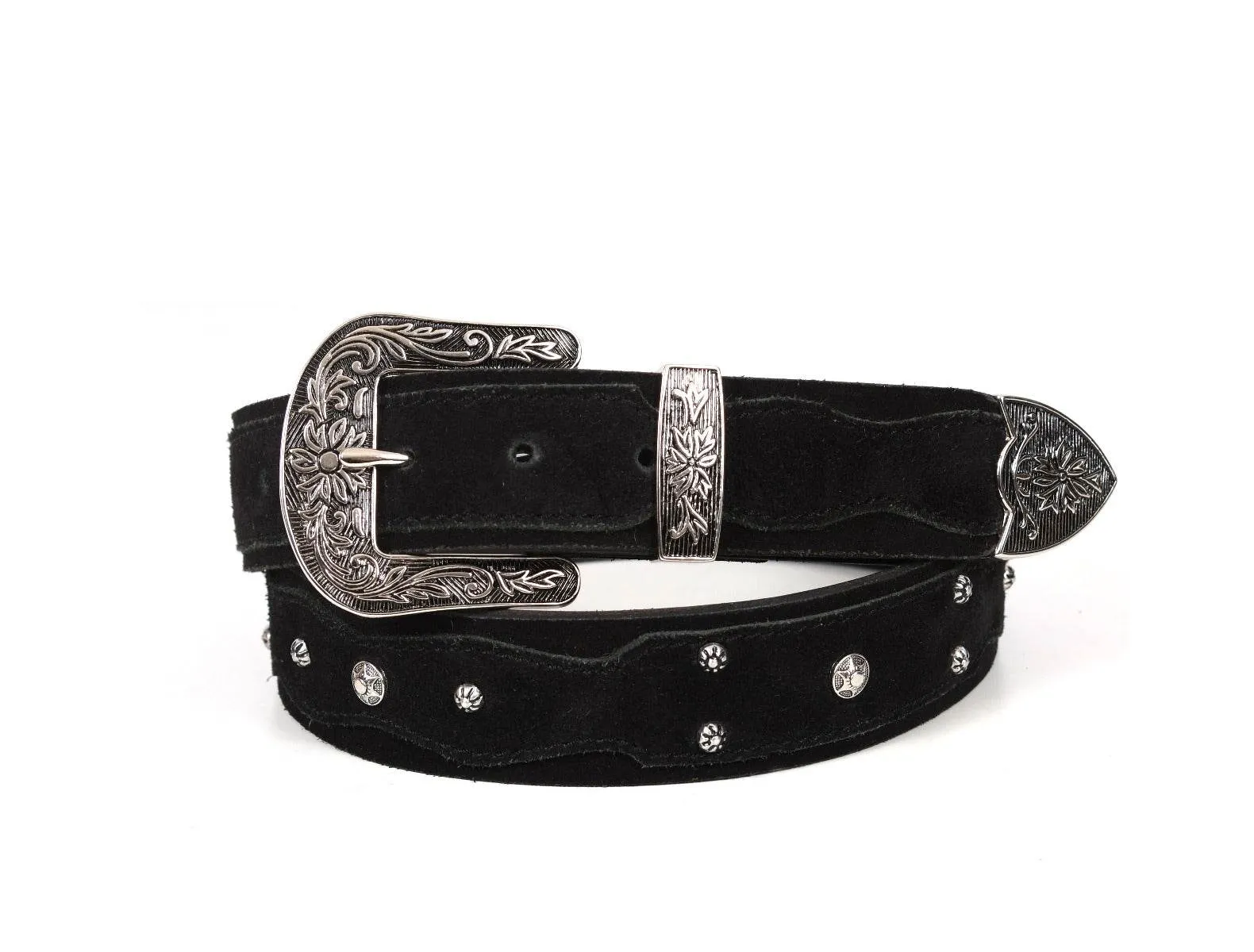 Nome Leather Belt - Black