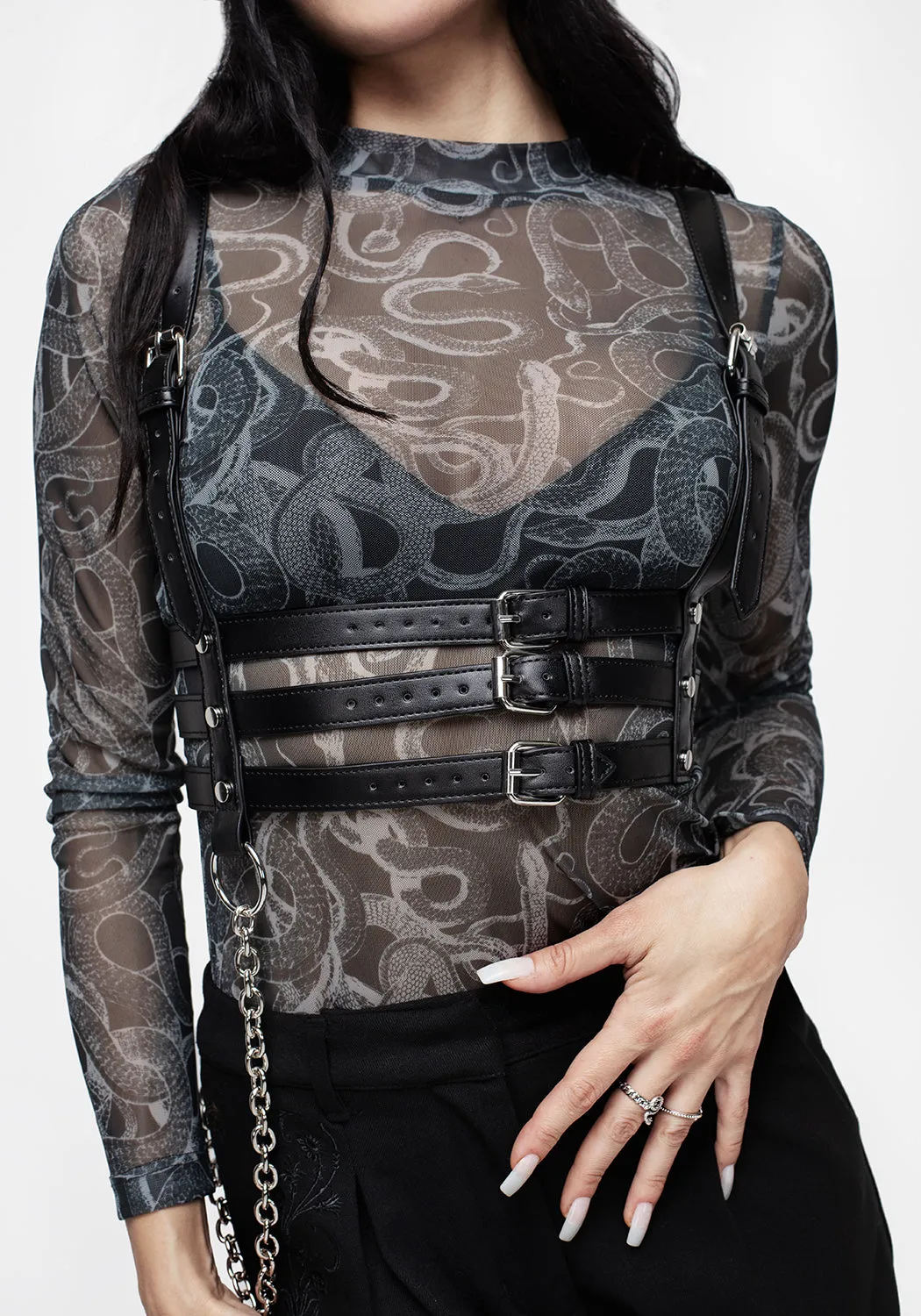 Obsession Caged Harness