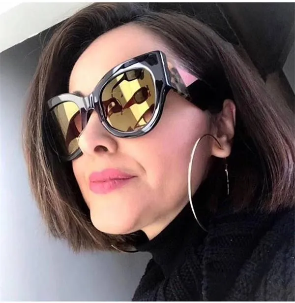 Oversized Retro Round Sunglasses
