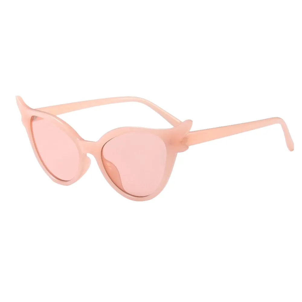 Pink Cat Eye Retro Sunglasses