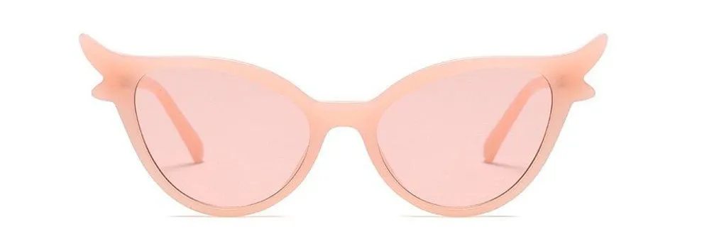 Pink Cat Eye Retro Sunglasses