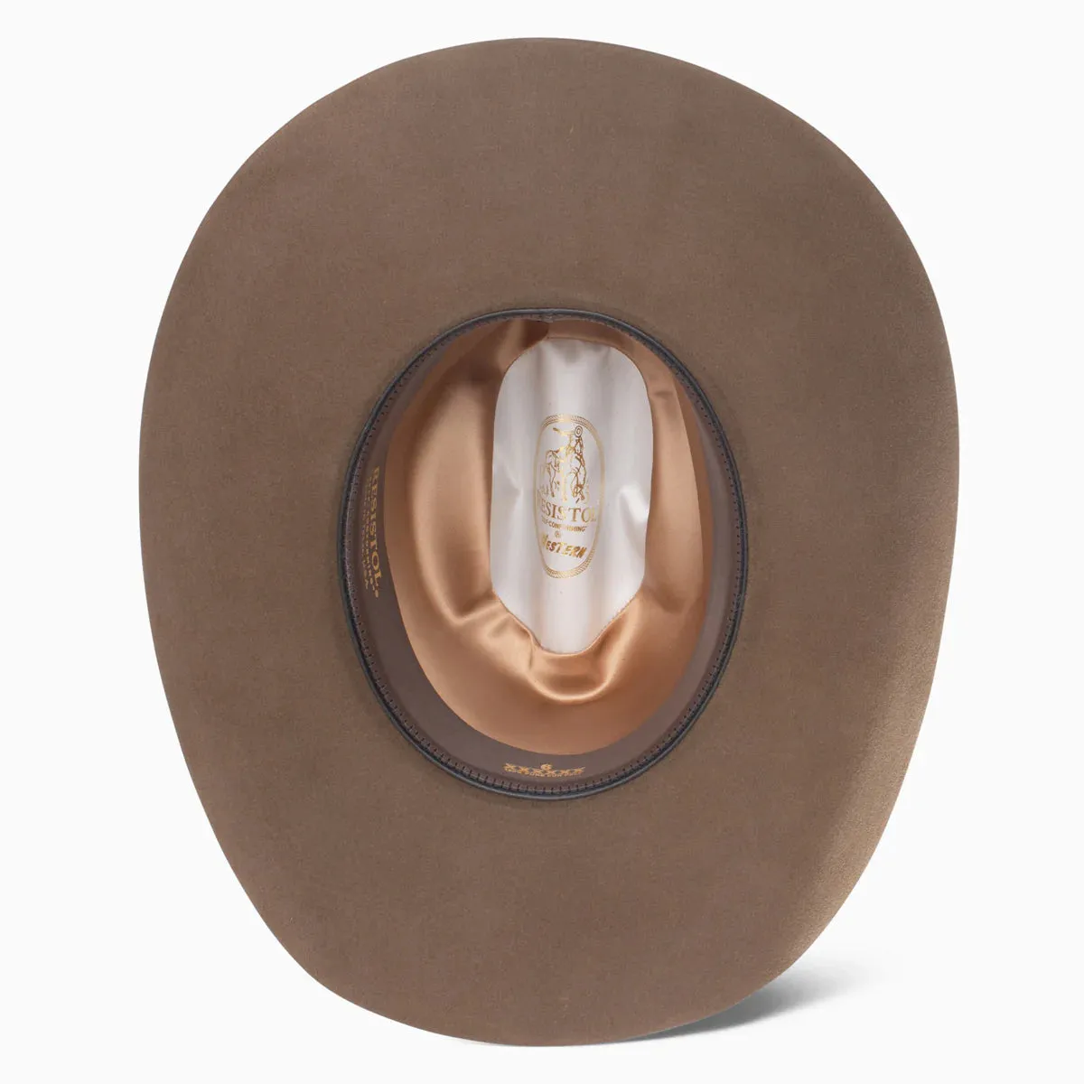 Resistol Midnight 6X Fur Felt Hat in Oak