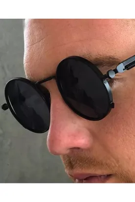 Round Steampunk Sunglasses