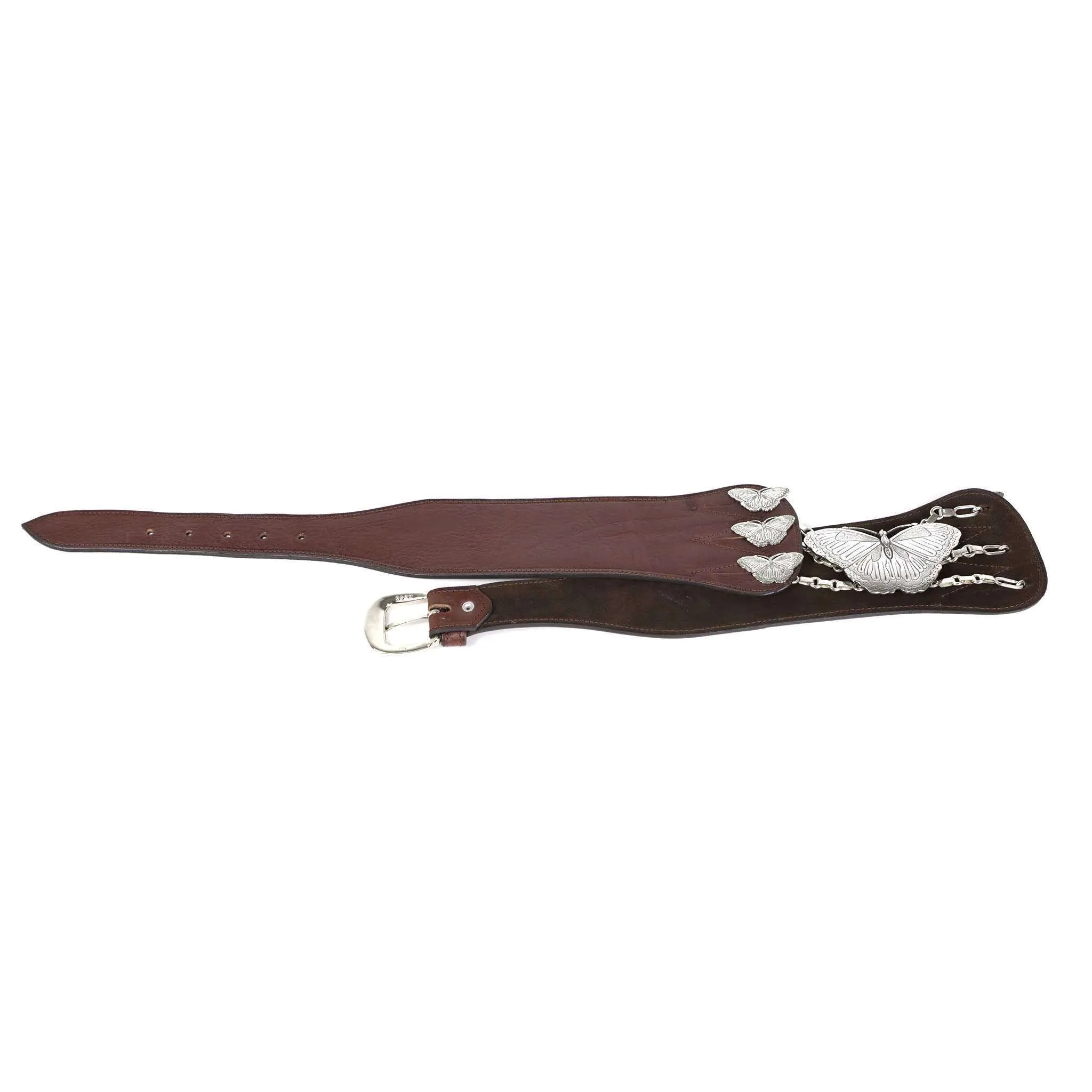 Silver Plated Rastra with Butterfly Motif