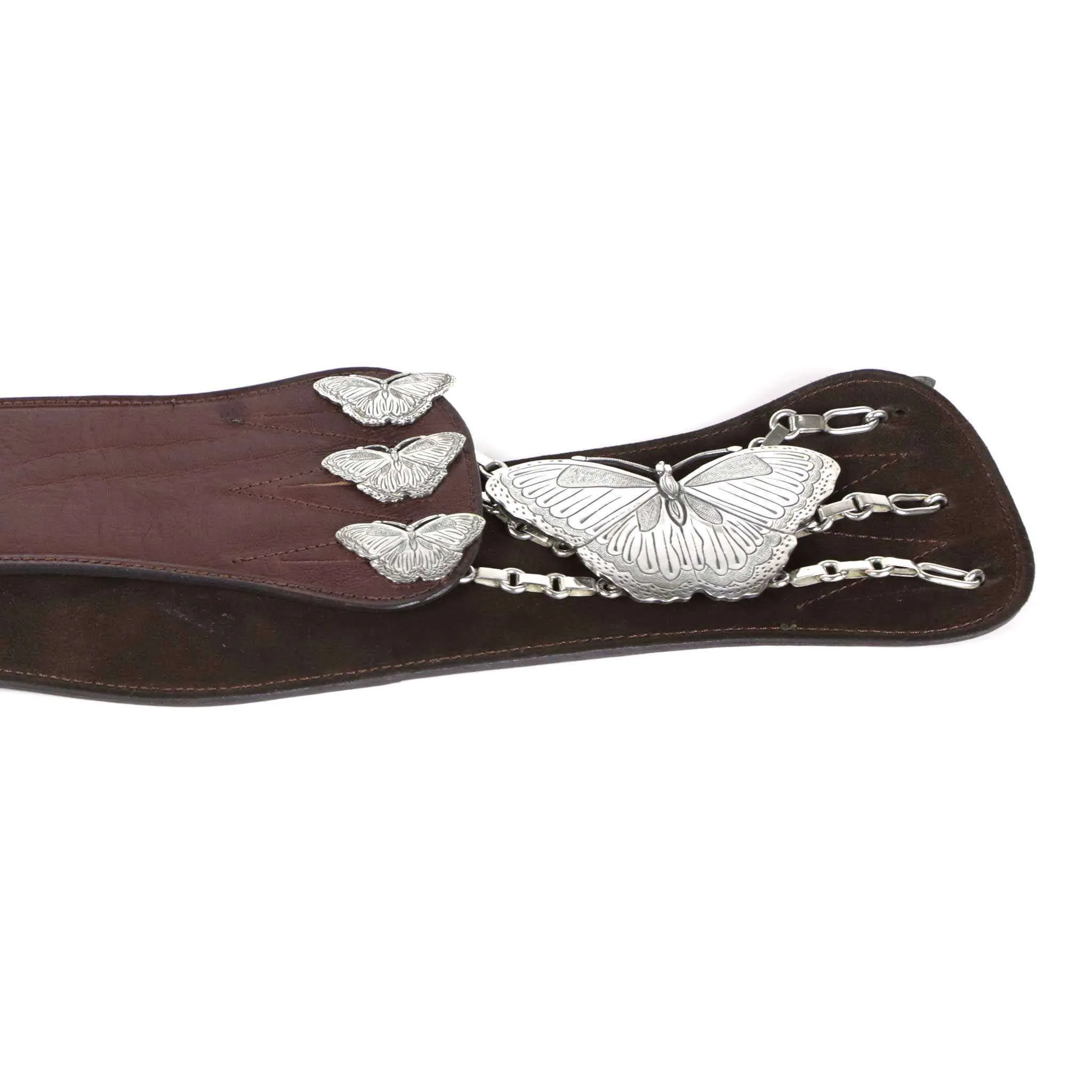 Silver Plated Rastra with Butterfly Motif