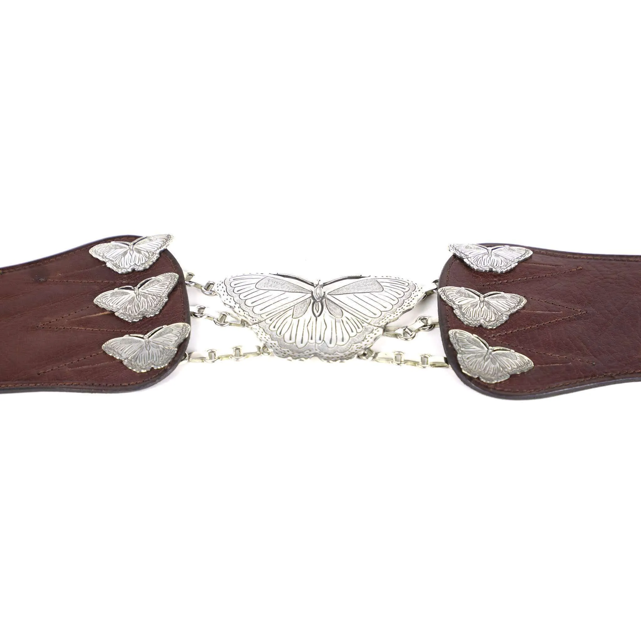 Silver Plated Rastra with Butterfly Motif