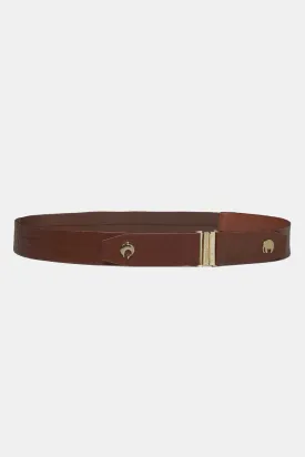 Tan Iconopin Belt
