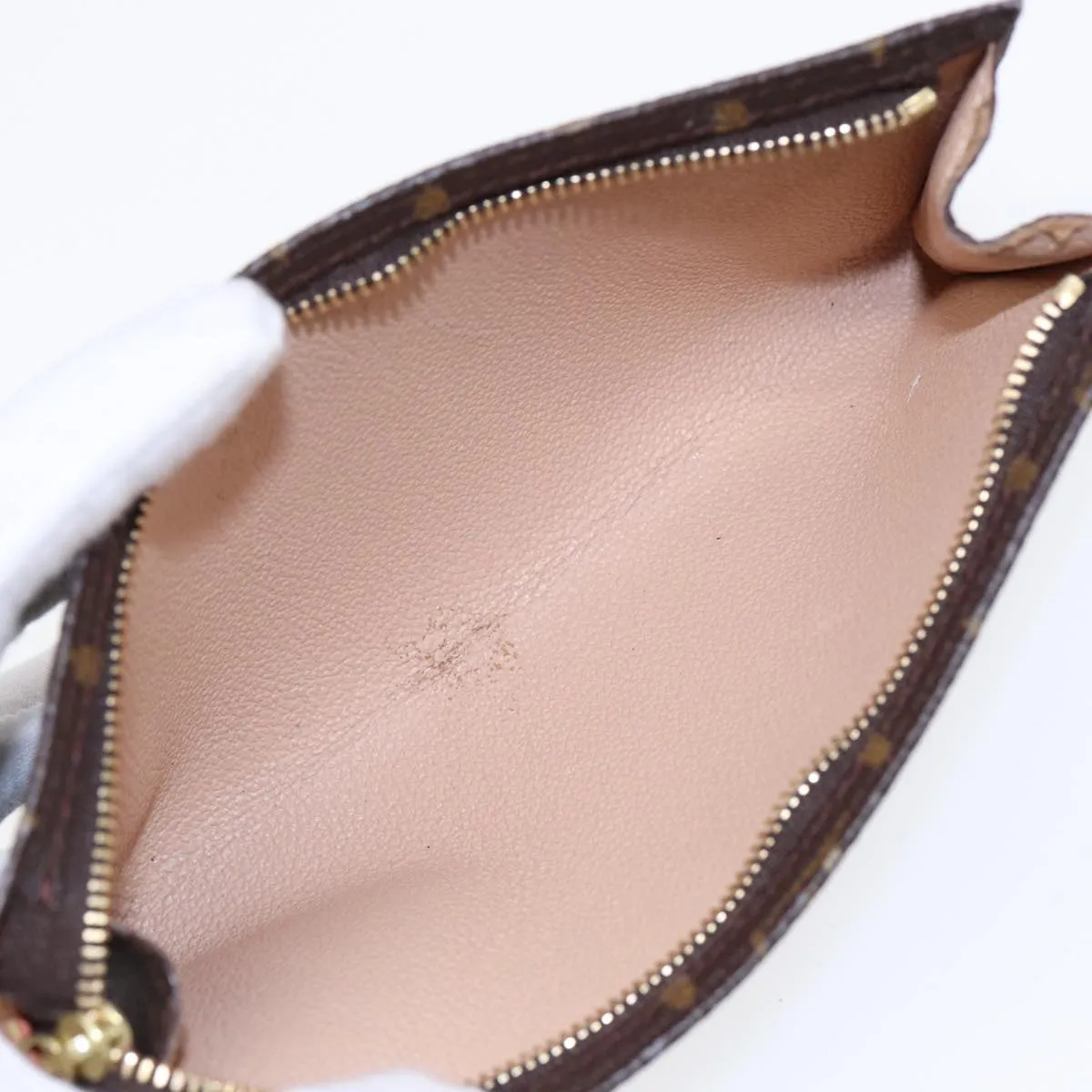 Trendy Inspired Louis Vuitton Monogram Bucket Gm Pouch Accessory Pouch Lv Auth 87731