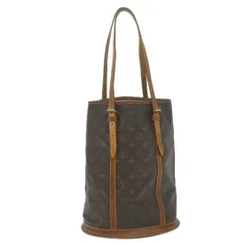 Trendy Inspired Louis Vuitton Monogram Bucket Gm Shoulder Bag M42236 Lv Auth 58302