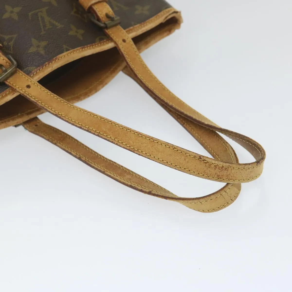 Trendy Inspired Louis Vuitton Monogram Bucket Pm Shoulder Bag M42238 Lv Auth Bs9633