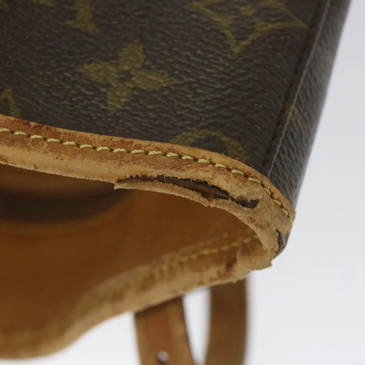 Trendy Inspired Louis Vuitton Monogram Bucket Pm Shoulder Bag M42238 Lv Auth Bs9633
